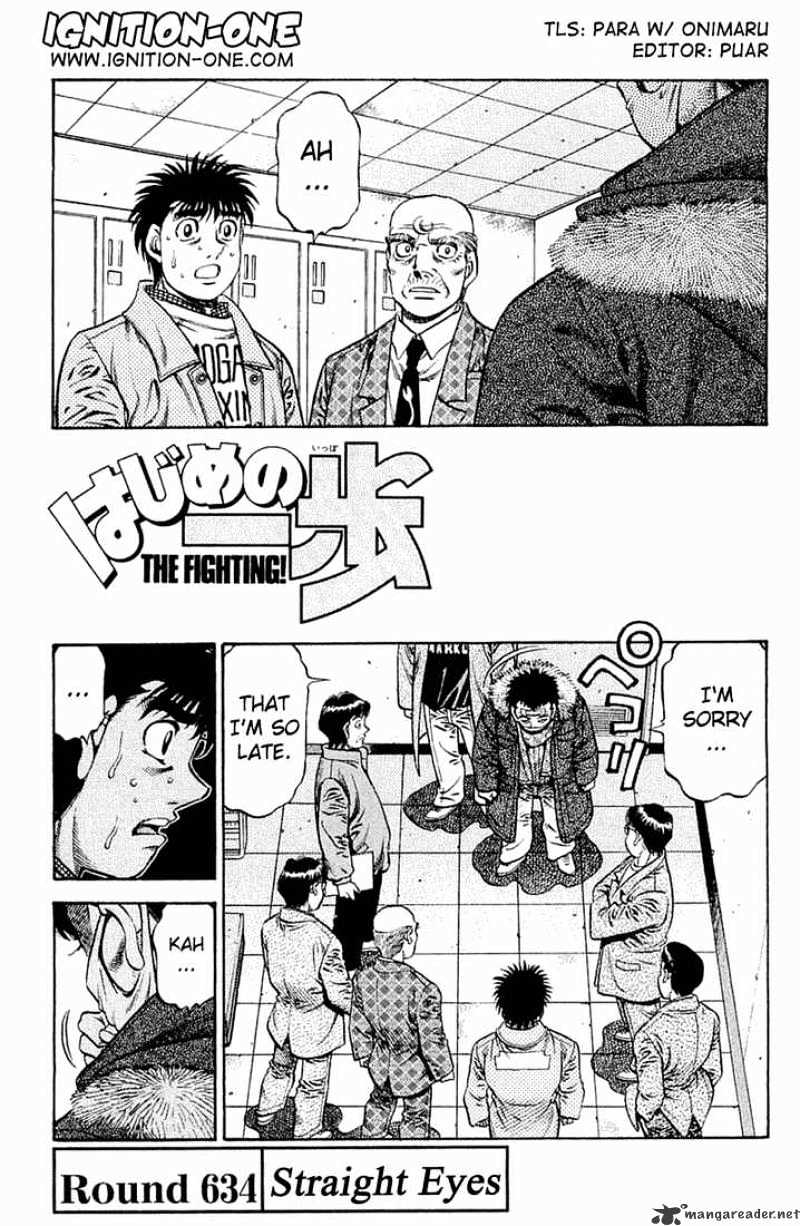 Hajime no Ippo: Fighting Spirit, Chapter 634 image 01